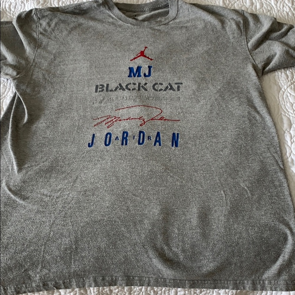 Jordan Air Jordan logo MJ Black Cat signature